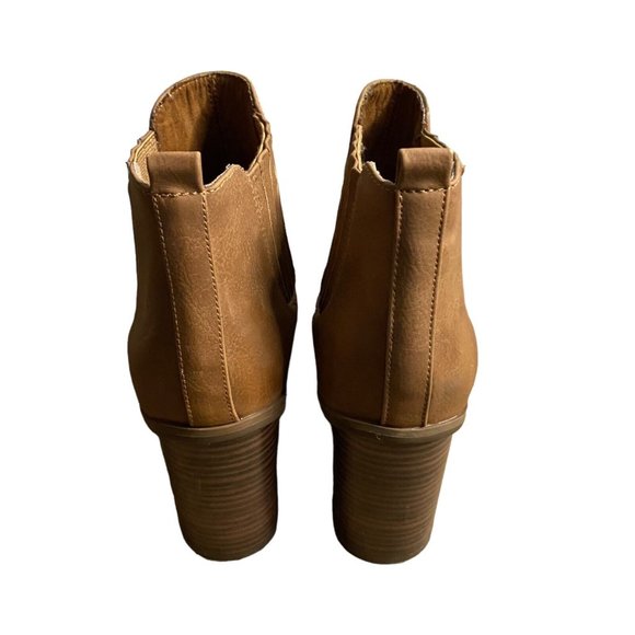 BC Women's Tan Open Toe Heels - Picture 5 of 8